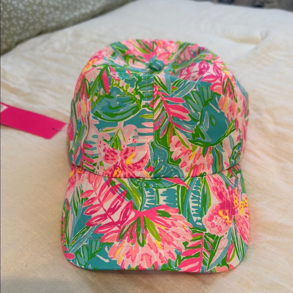 Lilly Pulitzer Floral Baseball, Tennis, Golf Hat